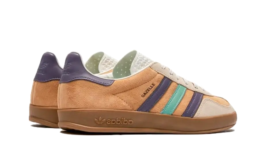 Adidas Gazelle Indoor Glow Orange Shadow Violet - IG1636