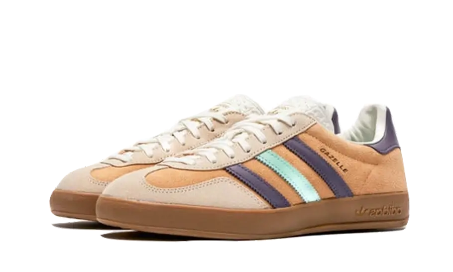 Adidas Gazelle Indoor Glow Orange Shadow Violet - IG1636