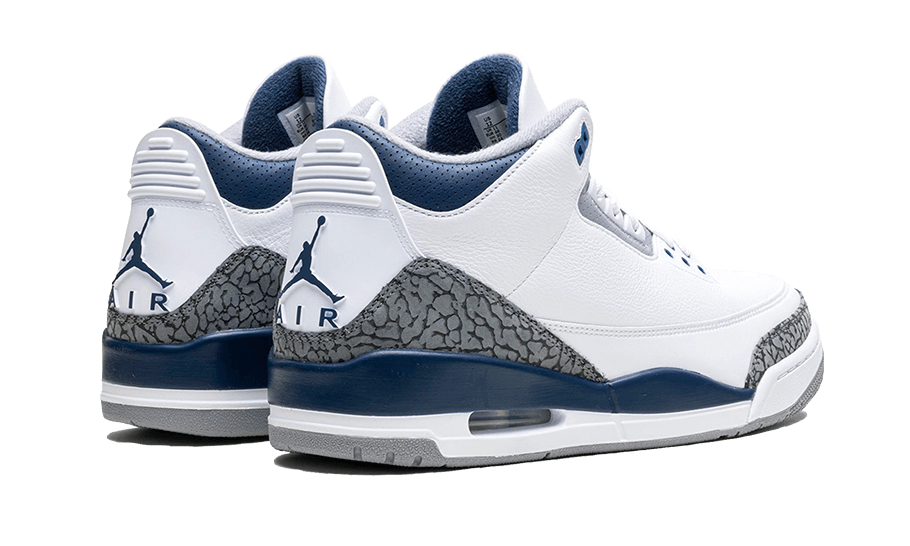 Air Jordan Air Jordan 3 Retro Midnight Navy - CT8532-140 / DM0967-140