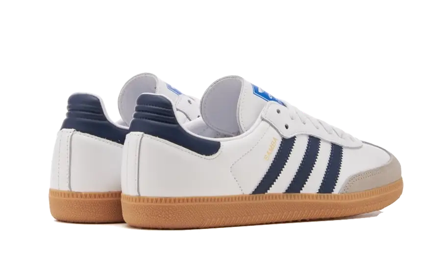 Adidas Samba OG Cloud White Night Indigo Gum - IF3814