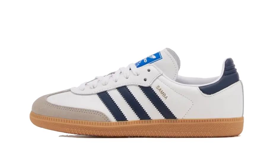 Adidas Samba OG Cloud White Night Indigo Gum - IF3814