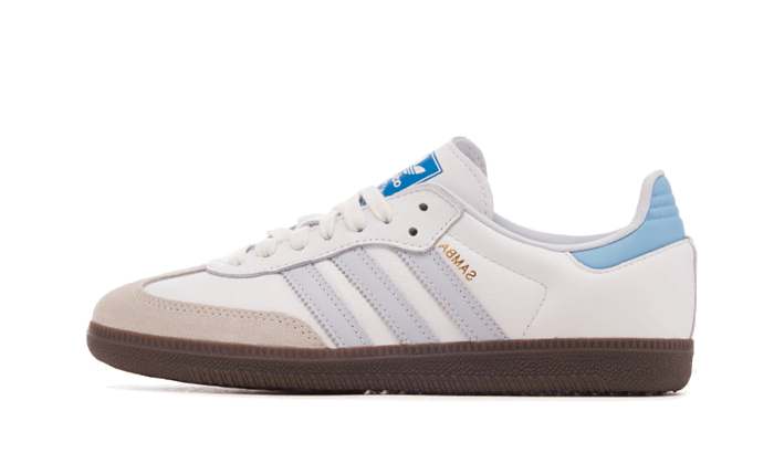 Adidas Samba OG Core White Halo Blue - ID2055