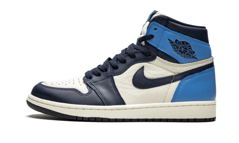 Air Jordan 1 Retro High OG Obsidian UNC 2019 - 555088-140
