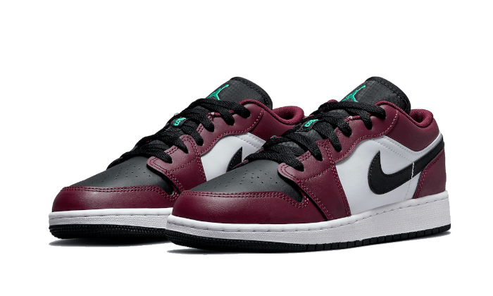 Air Jordan 1 Low SE Dark Beetroot Black Roma Green - DM0589-635