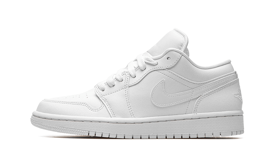 Air Jordan Air Jordan 1 Low Triple White Patent Swoosh (2022) - DV0990-111