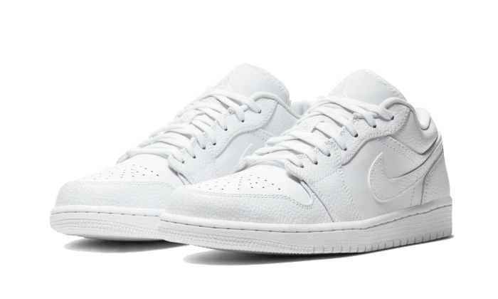 Air Jordan 1 Low Triple White (2022) - 553558-136