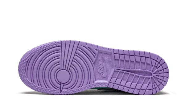 Air Jordan 1 Mid Purple Aqua - 554725-500