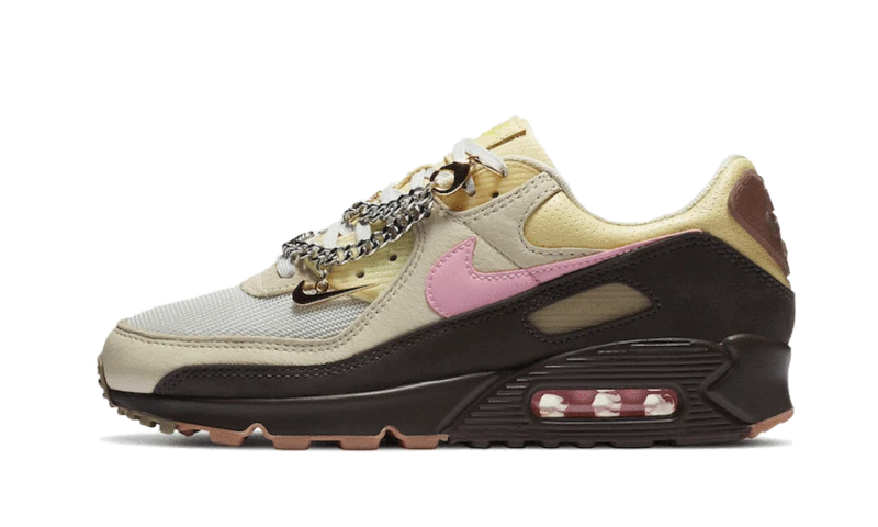 Nike Air Max 90 Cuban Link Velvet Brown - CZ0469-200