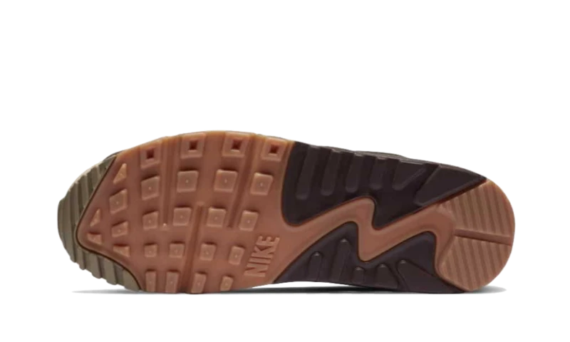 Nike Air Max 90 Cuban Link Velvet Brown - CZ0469-200