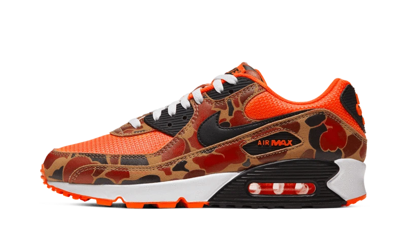 Nike Air Max 90 Orange Duck Camo - CW4039-800