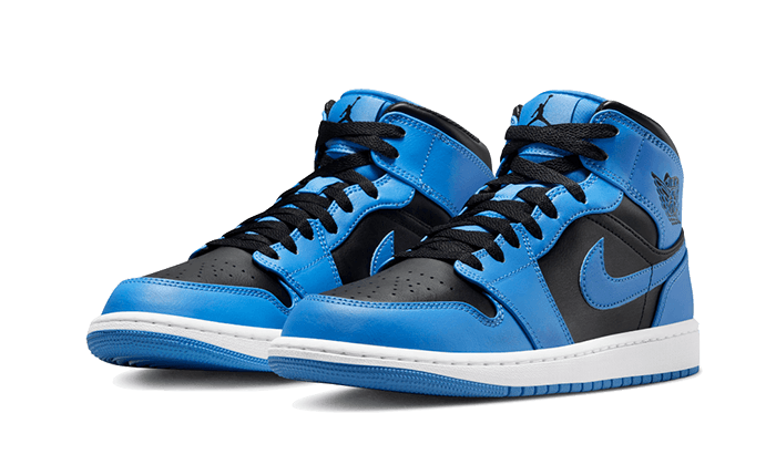 Air Jordan 1 Mid University Blue Black - DQ8426-401