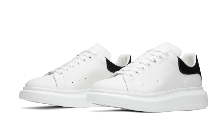 Alexander McQueen Oversized Ivory Black - 553680WHGP5-9061