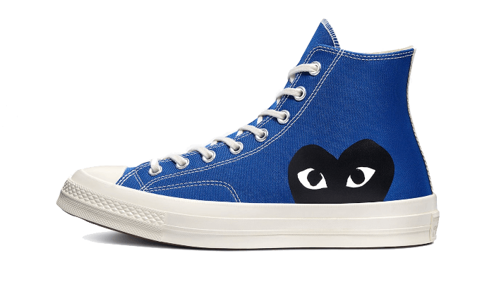 Converse Chuck Taylor All-Star 70s Hi Comme des Garçons PLAY Blue Quartz - 171846CDate de Sortie : Juin 2021Colorway : BLUE-QUARTZ/EGRET/BLAC