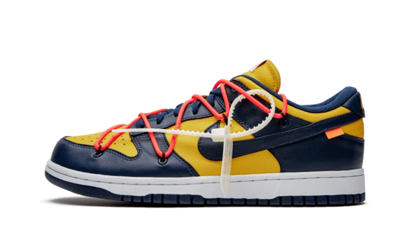 Nike Dunk Low Off-White Michigan - CT0856-700