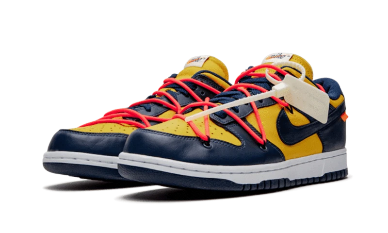 Nike Dunk Low Off-White Michigan - CT0856-700