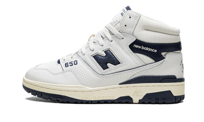 New Balance 650R Aimé Leon Dore White Navy - BB650RD1