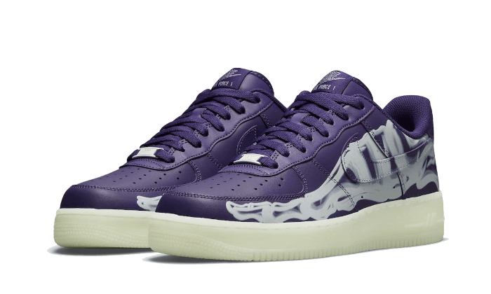 Nike Air Force 1 Low 07 QS Purple Skeleton Halloween (2021) - CU8067-500
