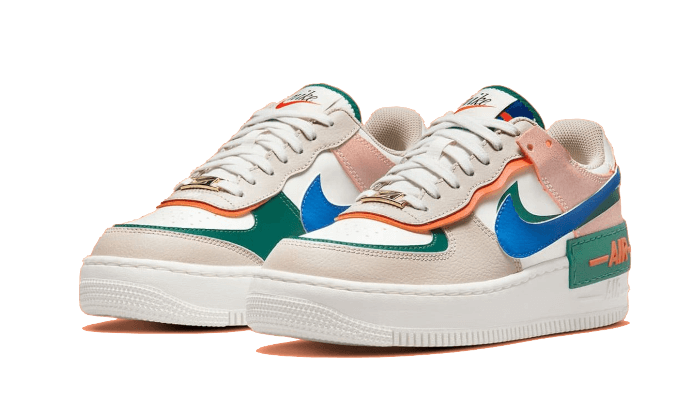 Nike Air Force 1 Shadow Sail Signal Blue Green - CI0919-109