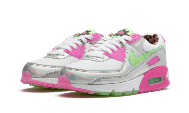 Nike Air Max 90 LX Daisy Leopard Iridescent - CQ2559-100