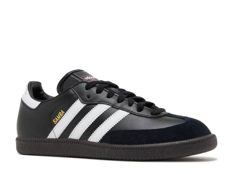 adidas Samba Leather Black White