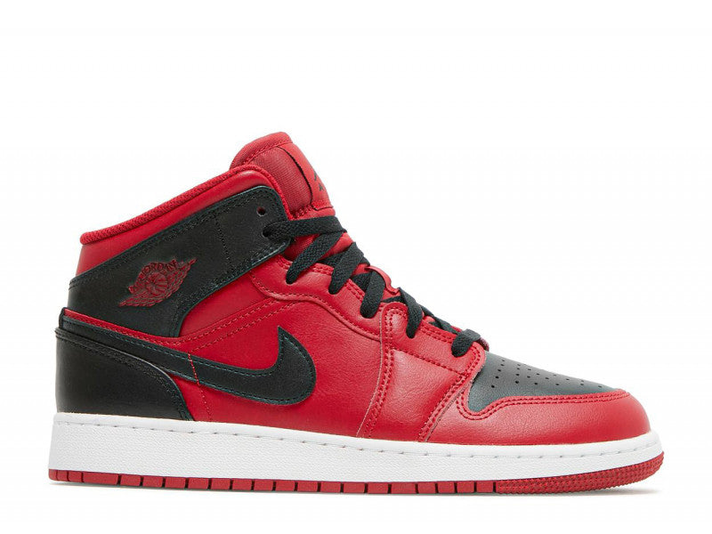 Air Jordan 1 Mid Reverse Bred (2021) (GS)