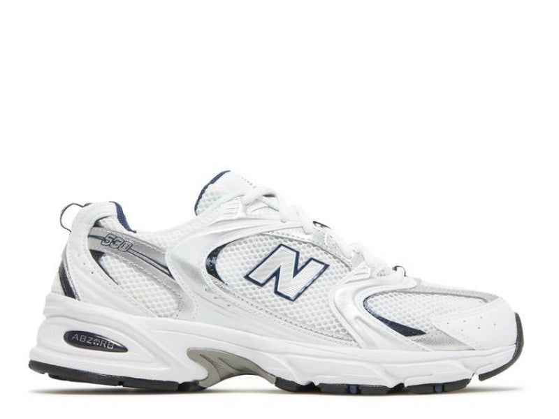 New Balance 530 White Silver Navy