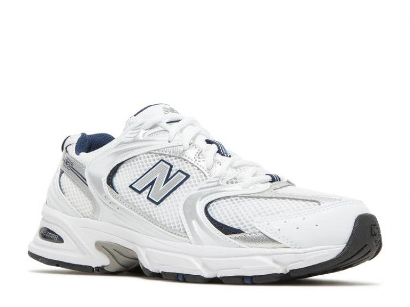 New Balance 530 White Silver Navy