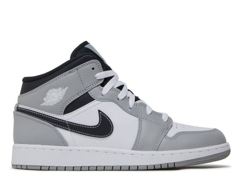 Air Jordan 1 Mid Light Smoke Grey 2022 (GS)