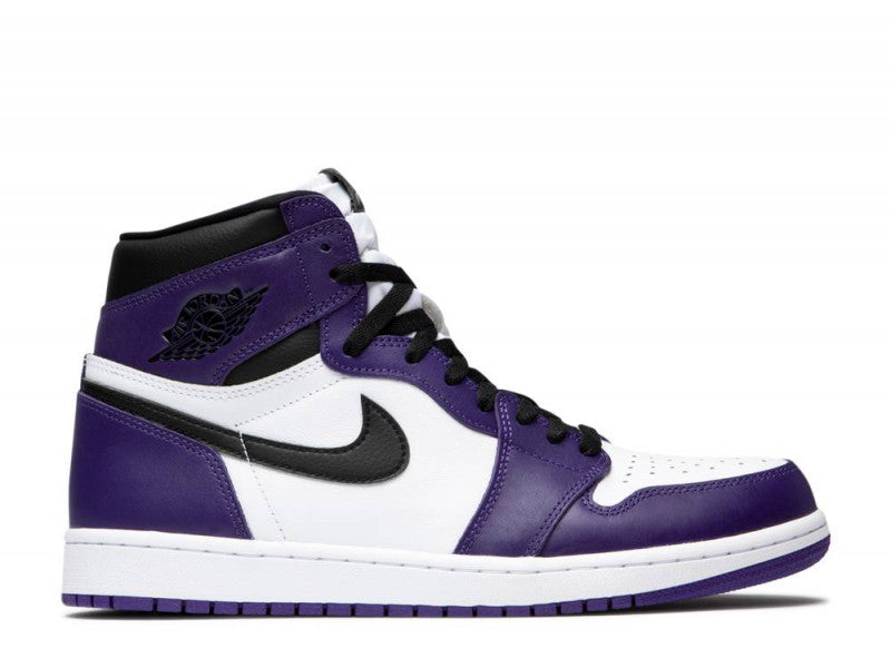 Air Jordan 1 Retro High Court Purple White (GS)