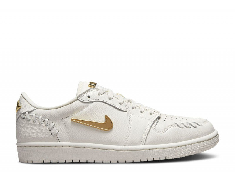 Air Jordan 1 Low Method of Make Sail Metallic Gold (W)