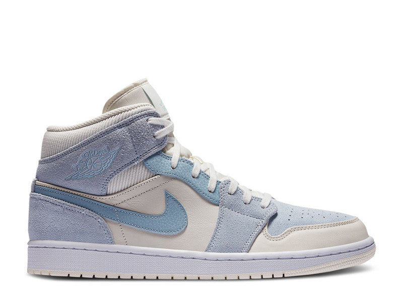 Air Jordan 1 Mid Mixed Textures Blue