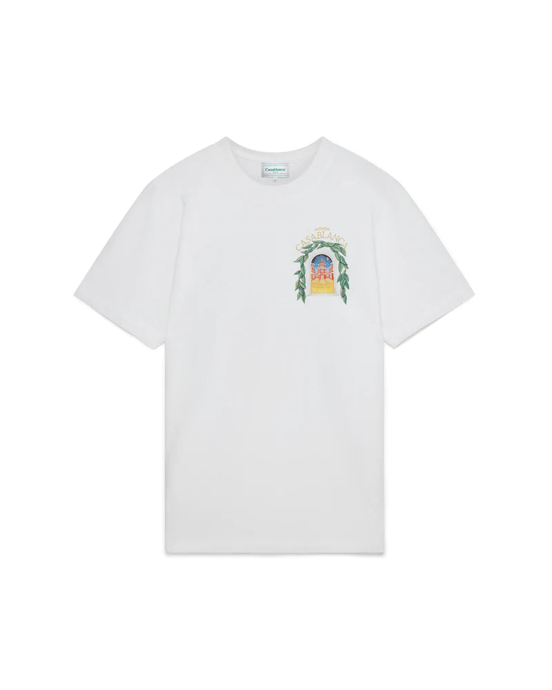 White “Avenida” T-Shirt