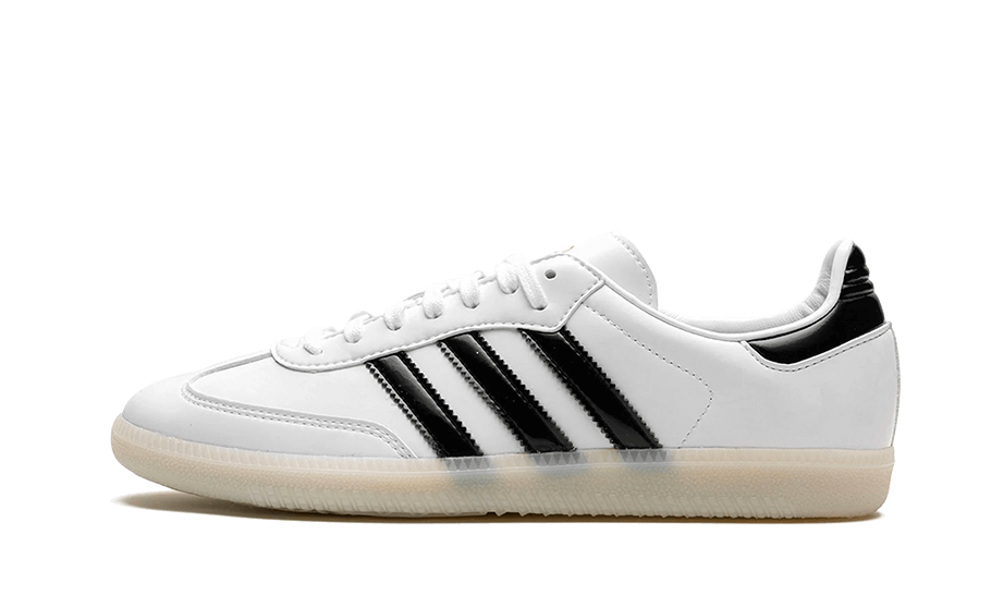 Adidas Samba Jason Dill White Black Patent - IE5158