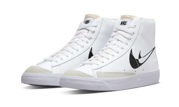 Nike Blazer Mid '77 Double Negative White Black - CT8529-141 / 384665-141