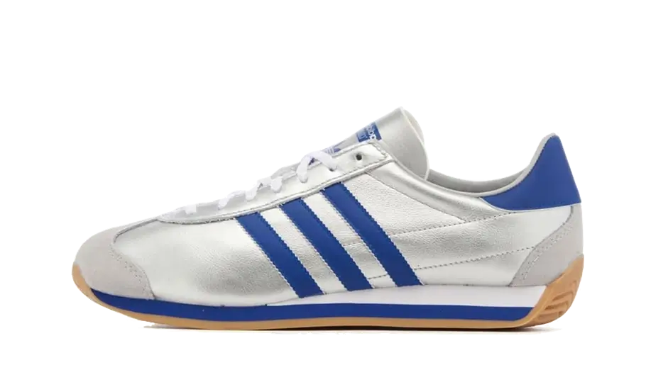 Adidas Country OG Matte Silver Bright Blue - IE4230