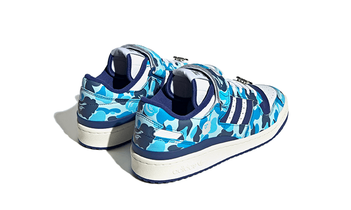 Adidas Forum 84 Low Bape 30th Anniversary Blue Camo - ID4772