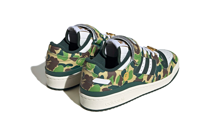 Adidas Forum 84 Low Bape 30th Anniversary Green Camo - ID4771