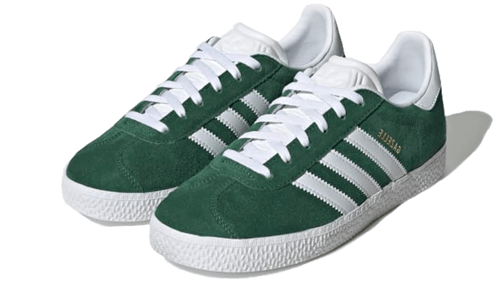 Adidas Gazelle Junior Dark Green White - HP2881