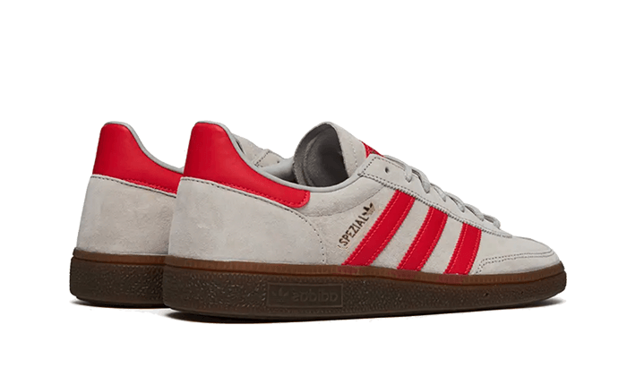 Adidas Handball Spezial Grey Two Hi-Res Red - EF5747