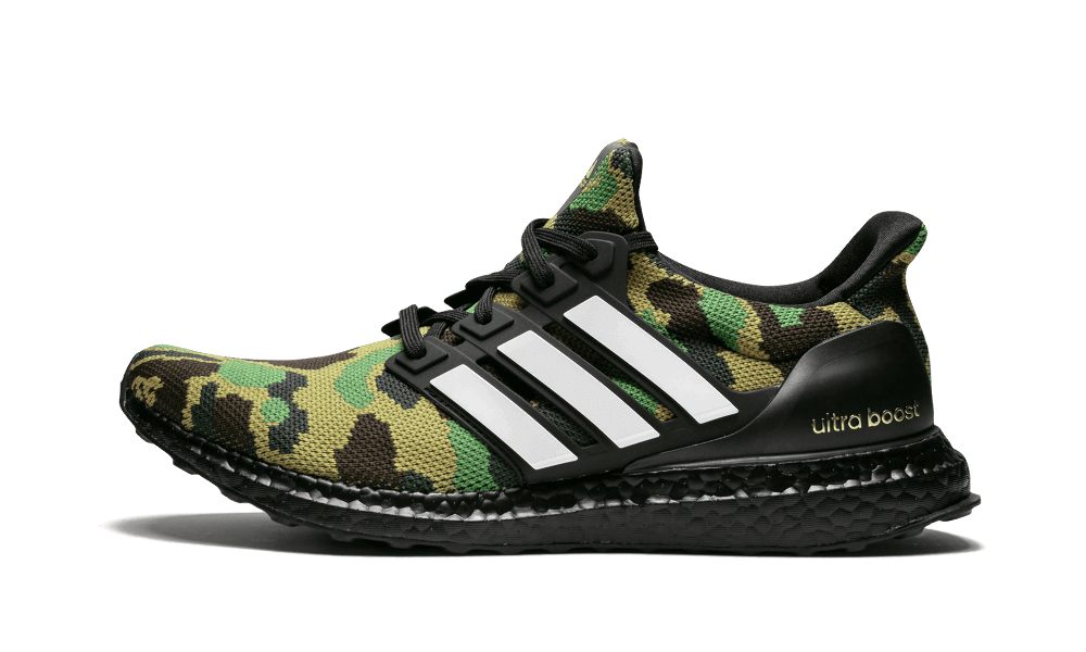 Adidas Ultra Boost Bape Green Camo - F35097