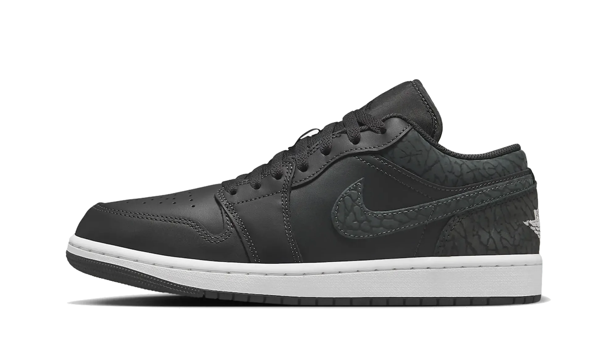 Air Jordan 1 Low Black Elephant - FB9908-001 (GS) / FB9907-001 (MEN)