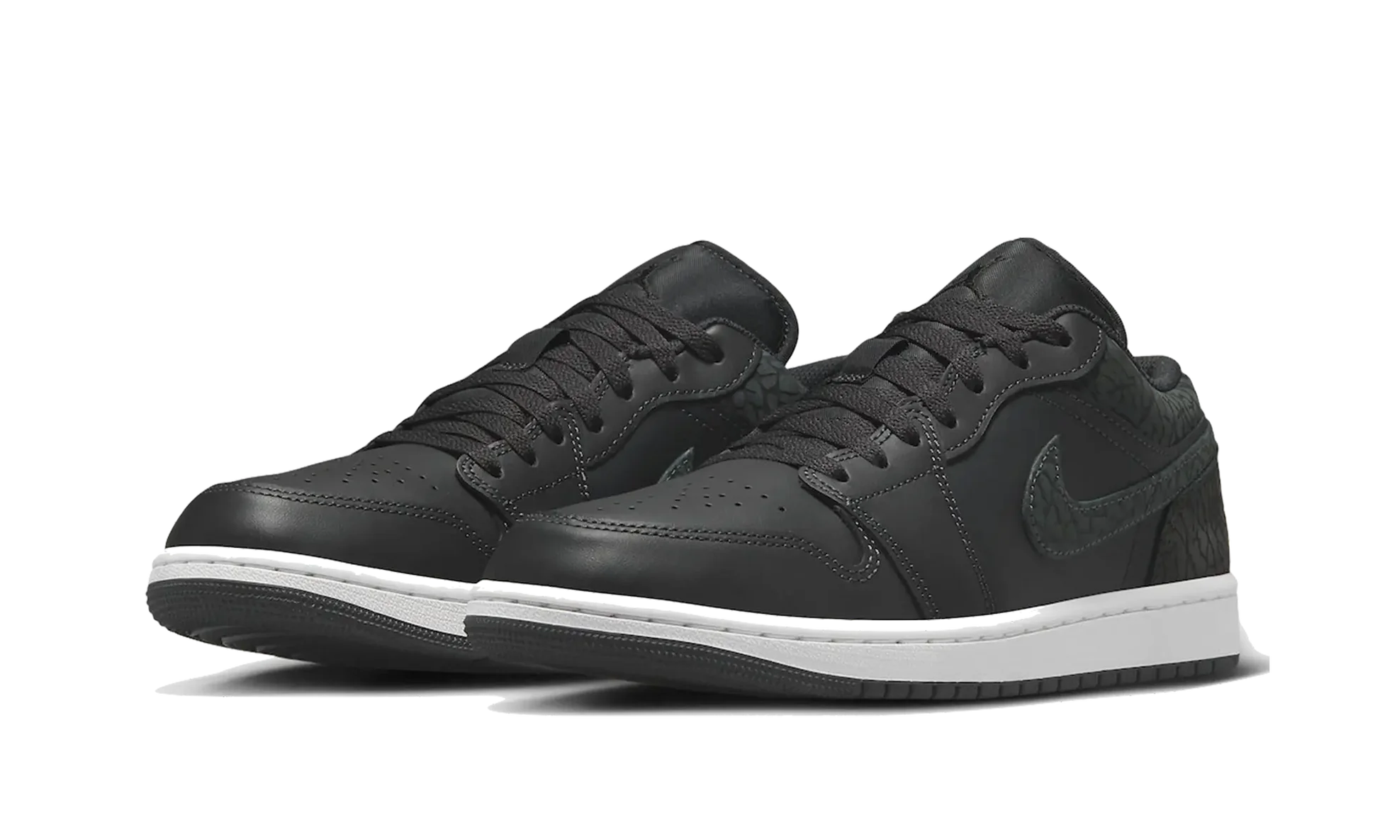 Air Jordan 1 Low Black Elephant - FB9908-001 (GS) / FB9907-001 (MEN)