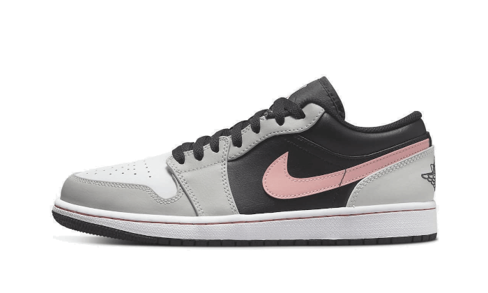 Air Jordan 1 Low Black Grey Pink - 553558-062