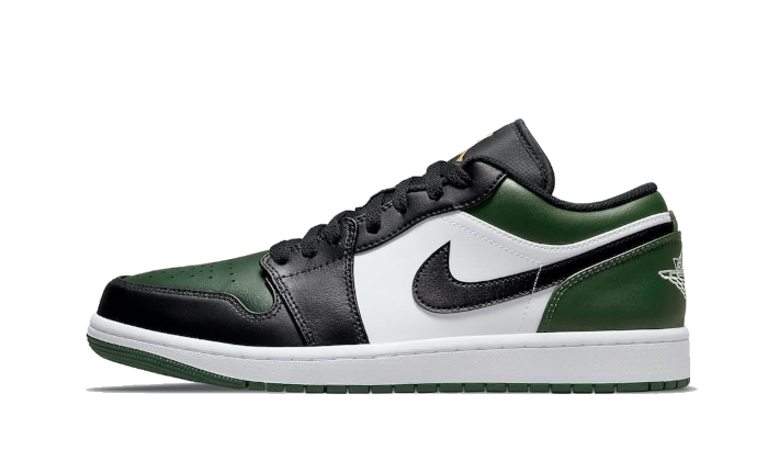 Air Jordan 1 Low Green Toe - 553560-371