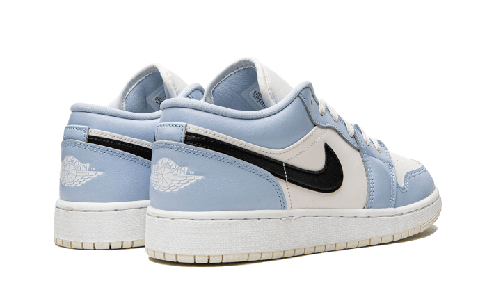 Air Jordan 1 Low Ice Blue Black - 554723-401