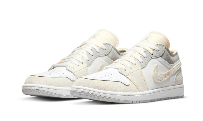 Air Jordan 1 Low Inside Out Cream White Light Grey - DN1635-100