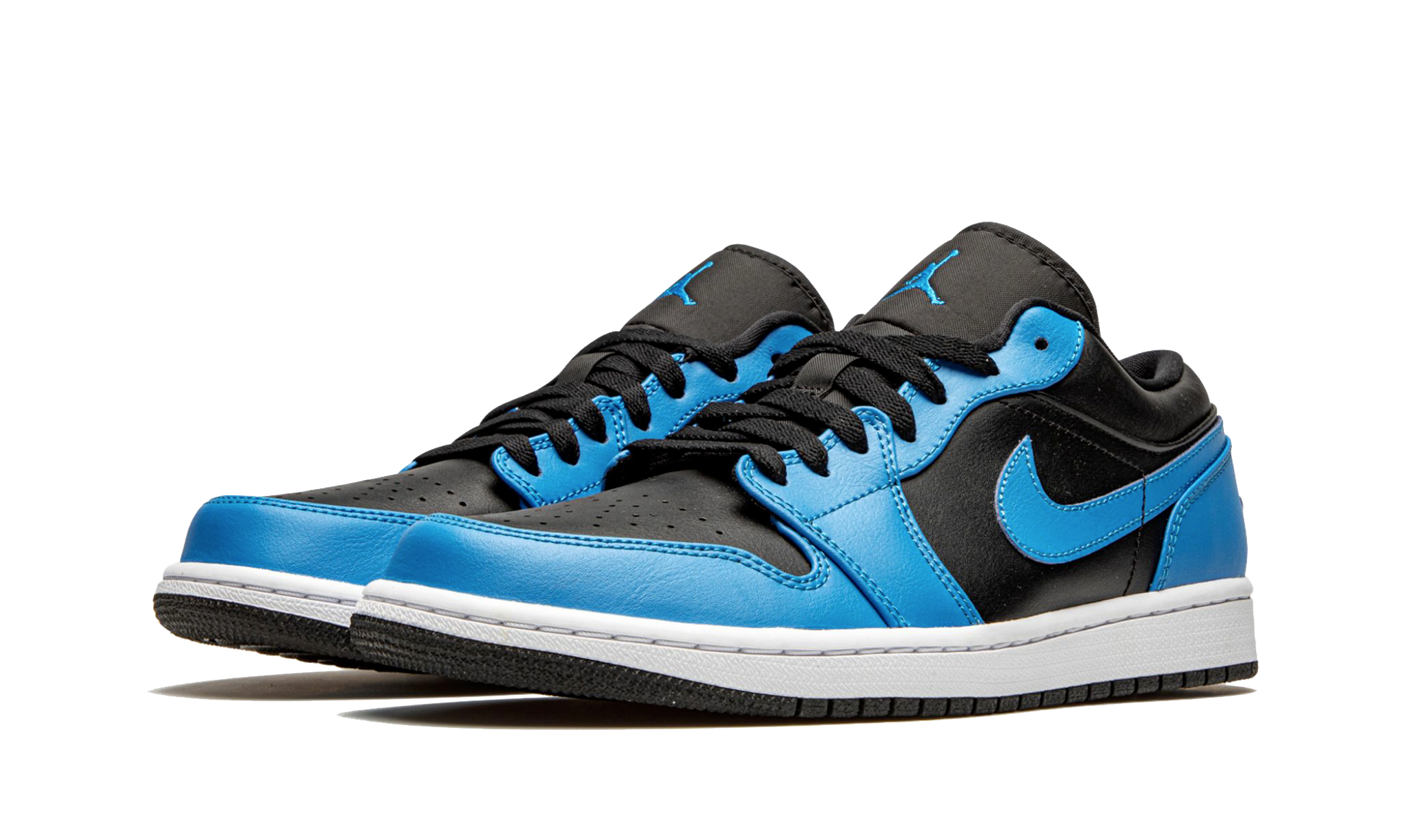 Air Jordan 1 Low Laser Blue Black - 553558-410