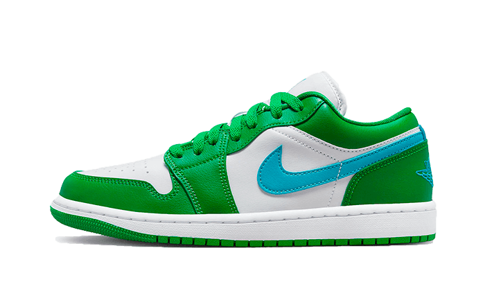 Air Jordan 1 Low Lucky Green Aquatone - DC0774-304