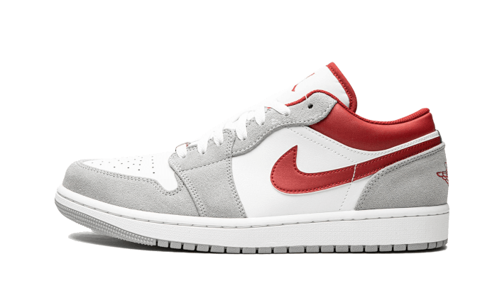 Air Jordan 1 Low SE Light Smoke Grey Gym Red - DM0589-016