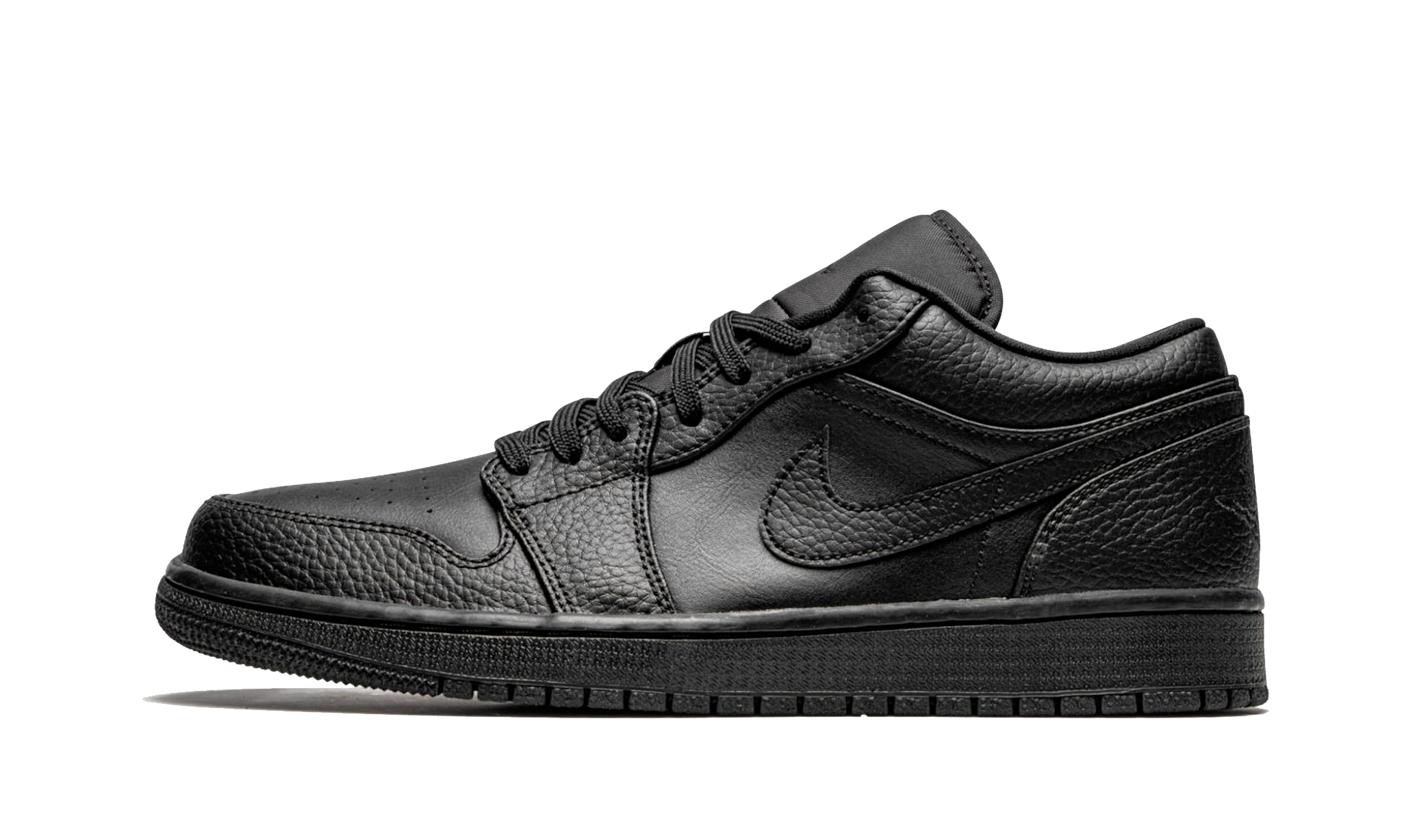 Air Jordan 1 Low Triple Black - 553558-091